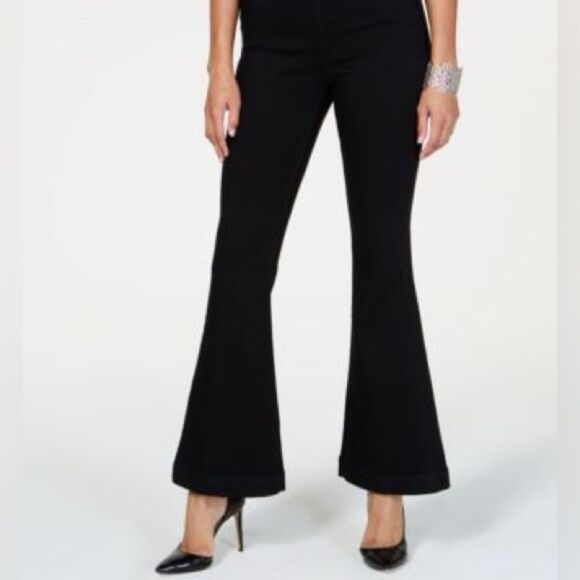 INC International Concepts Pants - NWT INC International Concepts Black Flare Pants 18